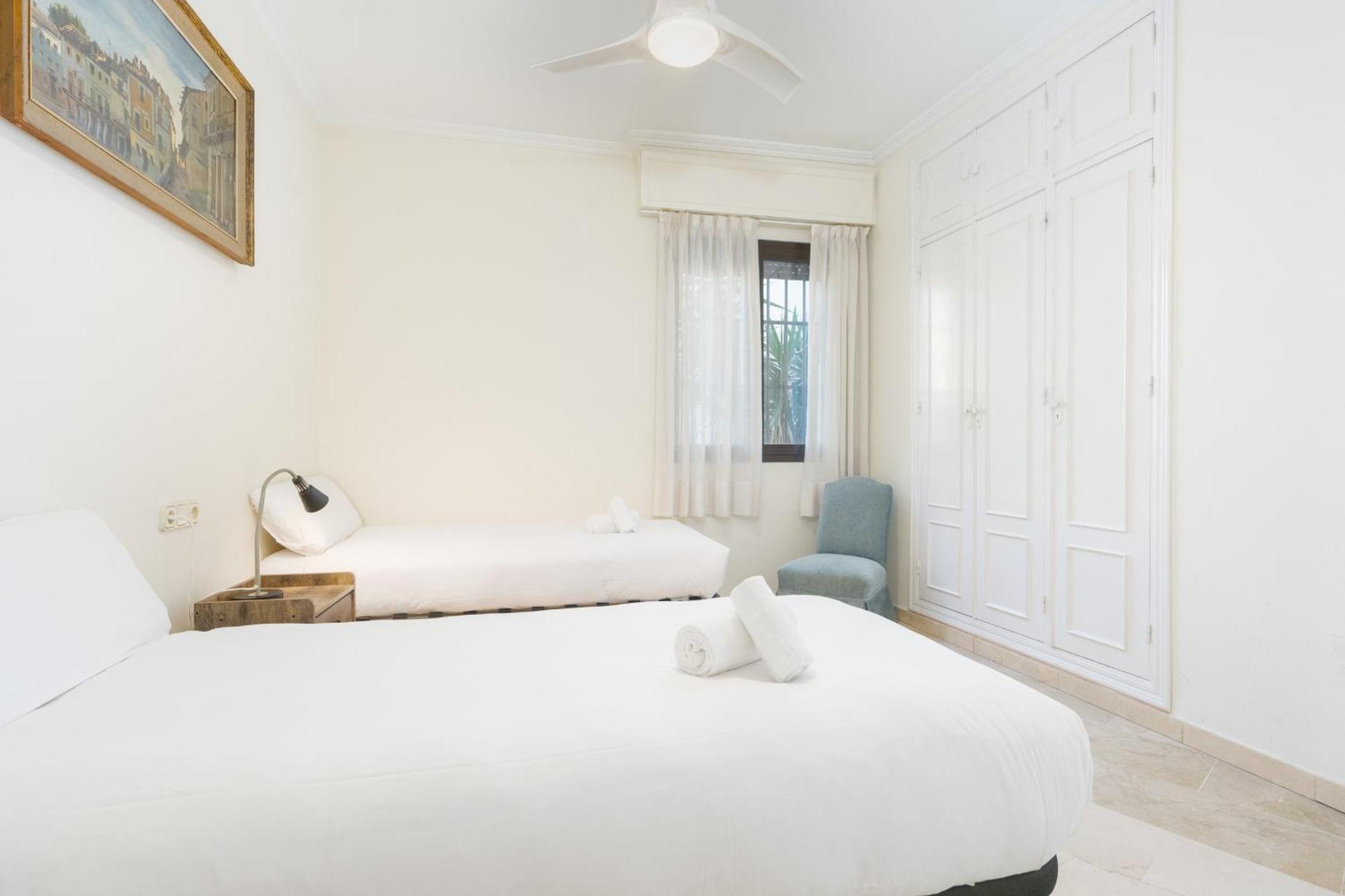 Wide With Terrace & Parking- 3Bd 2Bth- Alfalfa Sevilla Buitenkant foto